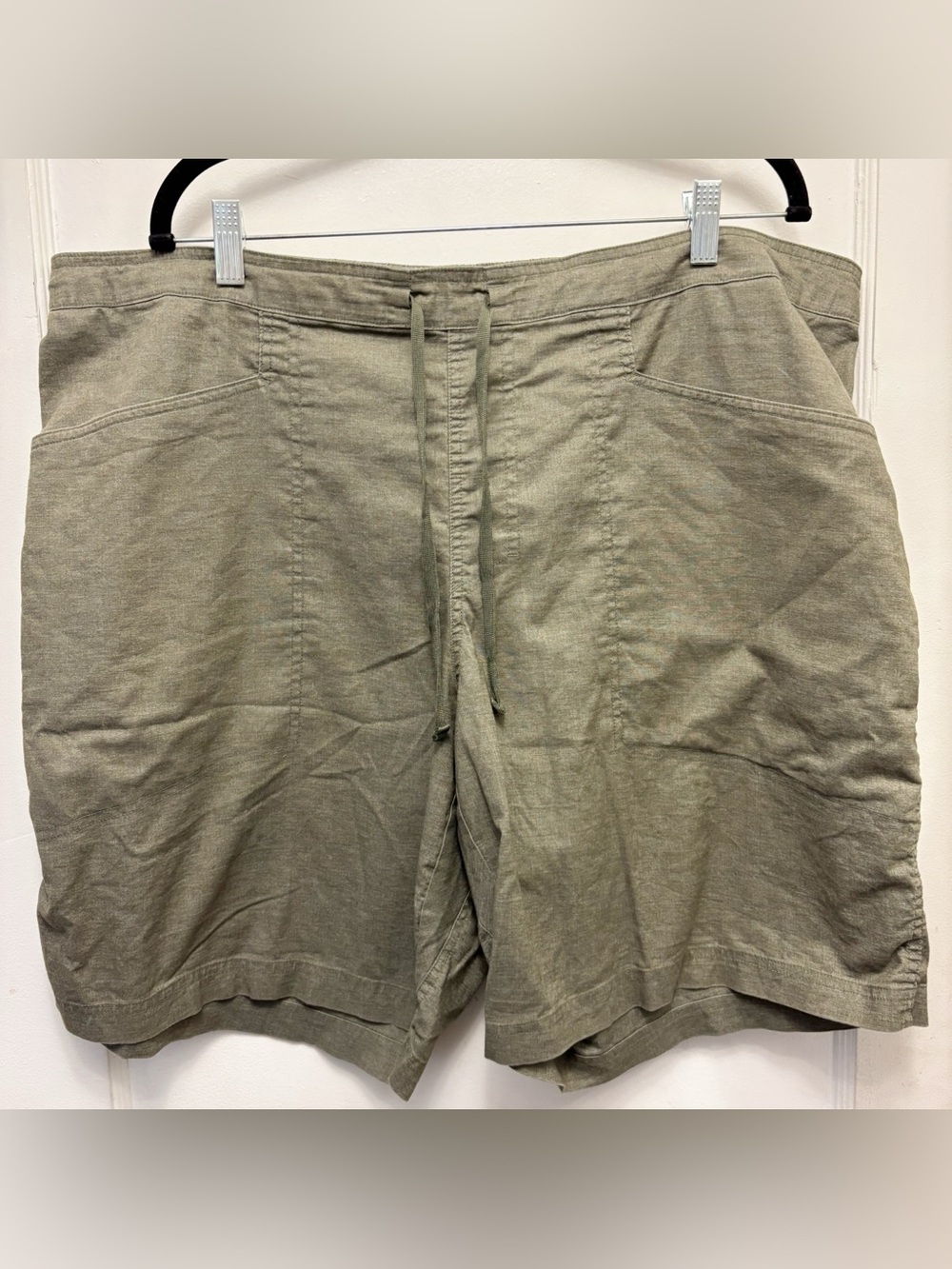 Patagonia Shorts Mens Size 44 Green Hampi Rock Stretch Drawstring